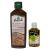 (17.64 oz / 500 ml) Fenugreek Oil Plus 1.7 oz / 50ml Nature Max Watercress Oil Cold Pressed Essential Oils Organic Natural Undiluted Pure for Hair Growth Skin Health Care Massage Premium          