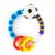 Sassy Inspire The Senses Ring Rattle 0-24 Months 1 Count