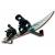 StoreYourBoard Minimalist Snowboard Display Rack, Wall Mount Storage Black Medium