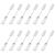 XIUSHUI 12Pcs Double Ended Sewing Machine Cleaning Brush Small Spaces  Nylon Brush Head  Dust Removal Cleaning Tool for Home Automobile Computer