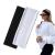 7cm Wide Black Headbands for Women Men Yedtreg 2pack Fashion Head Bands for Women's Hair Soft Fabric Stretchy Hair Bands for Makeup Yoga Running Sports (Black/White) B-Black/White
