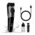 SUPRENT Beard Trimmer for Men Waterproof, IPX7 Professional Mustache Trimmer, 19 Built-in Adjustable Precise Lengths, Cordless USB C Rechargeable & LED Display