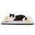 Self Warming Cat Bed Self Heating Cat Dog Mat Extra Warm Thermal Pet Pad for Indoor Outdoor Pets with Removable Cover Non-Slip Bottom Washable Small 24 x 18 inch
