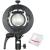 Godox S2 Speedlite S-Type Bracket Bowens Mount Flash Holder for Godox V1 AD200Pro AD400Pro AD200 and Other Flashes, Precise Tilt Control, Large Handle, Integrated Umbrella Mount