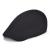 VOBOOM Men's Cotton Flat Ivy Gatsby Newsboy Driving Hat Cap Black