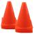 Mirepty 7 Inch Plastic Traffic Cones Sport Training Agility Marker Cone for Soccer, Skating, Football, Basketball, Indoor and Outdoor Games Orange, 12 Pack