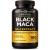 Mother Nature Organic Black Maca Root 50-1 Extract 37500mg Organic Peruvian Maca Peruana Supplement for Men - 180 Capsules