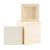 ADXCO 8 Pack Wood Panels 4 x 4 Inch Unfinished Wood Canvas Wooden Panel Boards for Painting Pouring Arts Use with Oils Acrylics