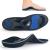 PCSsole Orthotic High Arch Support Insoles, Comfort Gel Work Boot Insert for Flat Feet, Plantar Fasciitis, Feet Pain, Heel Spur Pain,Metatarsalgia,Over Pronation for Men and Women(28cm) M:men(8.5-10)28cm