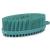 Frateech silicone body brush double -sided body washer bathing brush shower brush for deep cleaning gentle peeling and massage more hygienic than luffa/sponge for all skin types green