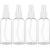 Hanyousheng 4Pcs Spray Bottle 1.69oz/50ml Small Spray Bottle Mist Spray Bottle Mini Spray Bottle Travel Spray Bottle Empty Spray Bottle for Traveling Make-up Skincare Cleaning 4*50ml