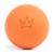 Rudelk nig dog ball made of natural rubber - Orange ball with 6.5cm - Almost indestructible rubber ball for dogs Single Orange
