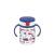Richell Aqulea Outing Straw Mug 200ml Navy