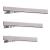 30 pieces metal crocodile hair clip Barrette hair non slip diy accessories hair clip 56 mm 75 mm long for women and girls silver