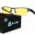 Climate Optics - Blue light filter glasses - New 2024 - High protection - Gaming glasses for PC cell phone and television - anti -tiredness anti -blue light UV protection glasses - yellow