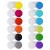 12PCS Colorful Contact Lens Case, Contact Lens Immersion Kit, Leak-Proof Packaging, Suitable for Outdoor Mini Contact Lens Case Screw Top