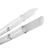 Glass Cuticle Pusher Set of 2 Manicure Nail Care Tools 2PC Premium Czech Glass Manicure Sticks - Bona Fide Beauty Czech Glass Cuticle Set 2 Pieces - Clear