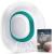 Fivona Sitz Bath Seat for Soak and Steam - Postpartum Essentials Care and Hemorrhoid Treatment - Unisex and Universal Fit Over The Toilet Yoni Steaming Bowl - at-Home Soothing Relief Device