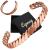 Cigmag 12X Copper Bracelet for Women Mens copper bracelet Ultra Strength Magnetic Bracelet 99% Pure Copper Adjustable Brazaletes Cuff Bangle with Gift Box (Unisex) Copper Rhombus