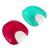 EXCEART 2Pcs Denture Retainer Case Mouth Guard Container False Teeth Storage Box Denture Cup Holder for Home Travel Cleaning Red Green