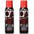Jerome Russell Spray-on Color Medium Brown Hair Thickener For Fine and Thinning Hair 3.5 oz 2-Pack