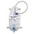lifevv 3 Pack Easy-Tap Leg Bag Urinary Drainage Bag, 32 Oz with 3 18 Tubing, Anti-Reflux Valve, Cloth Straps Easy Flip Drain