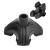 Bailinks Cane Tip 19mm 3/4 " Crutch Tips Non-Slip Self Standing Quad Support Rubber Walking Stick Rubber Tips (Black)