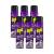 Raid Bed Bug Foaming Spray for Indoor Use Non-Staining 16.5 Ounce (Pack of 6)