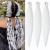 YDDM PRE Stretched Braiding Hair Extensions 26 inch 3packs Extensions Kunsthaar Braids White Hair Extension Art hair for braid Extension for Braids Jumbo Braids Hair (26 inch 60#) 66cm-26 inches (3 SPALL) 60#