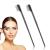 Sibba 2 Pieces Eyelash Comb Metal Teeth Eyelash Comb Lash Separator Tool with Acrylic handle for Women Girls Makeup (Acrylic)