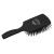 LeMieux Heritage Tangle Tidy Horse Manes & Tails Grooming Brush in Black with Flexible Toggles and Ergonomic Handle - One Size