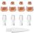 Eyebrow Hair Remover Replacement Heads for Finishing Touch Flawless Facial Hair Remover Painless Replacement Blades for Flawless Brows Hair Removal with Cleaning Brush As Seen On Tv(4 Count).
