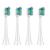Asocrew Replacement Toothbrush Heads Compatible with Philips Sonicare for C3 C1 C2 G2  Electric Brush Heads for Sonicare C2 Plaque Control ProtectiveClean 4100 5100 6100 HX9023-BL551