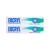 Eucryl smokers toothpaste freshmint 50ml powerful stain removal - Pack of 2