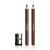 COVERGIRL Easy Breezy Brow Fill + Define Pencils, 2-count, Rich Brown Eye Pencil, Brown Eyebrow Pencil, Blendable Pencil Fill and Defined Brows, Sharpener Included