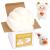 Wool Roving Bulk - 8.82oz Super Wool Chunky Yarn, Wool Roving Top for Needle Felting, Soft Felting Wool Supplies for Hand Spinning, Felting, Blending, Weaving and DIY Craft white