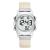 HORKENT Digital speech for women with American accent voice LCD Big Numbers watch for visually impaired older or blind people beige beige