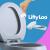 Lifty Loo Toilet Seat Handle - Lift More, Less Mess -Easy Application 2 Pack 2pk White