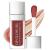 AOOWU Plumping Lip Oil Tinted Moisturizing Lip Oil Long Lasting Nourishing Lip Hydrating Lip Gloss Tint Lipstick for Women Glitter Shine Liquid Lipstick Lip Glaze Makeup Cosmetic 012 - Rose bean paste powder