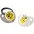 Borussia Dortmund pacifier set NUK 0-6m 10.175.247 Multi-coloured 2 pieces (1 pack)