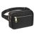 Fanny Packs for Women Fashionable Crossbody Belt Bags Waist Pack for Teen Girls Bum Hip Bag for Travel Hiking Cycling Running Easy Carry Any Phone Wallet (Black)
