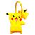 Hand Sanitizer Holder Cute Pikachu Hand Sanitizer Holder for Backpack For 1 oz Bottle Case Yellow