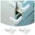 DHinkyoung 4 Pcs Safe Cupboard Locks Child Proof Drawer Locks Baby Proofing Corner Locks Child Safety Latches with Strong Adhesive for Cabinet Cupboard Drawer Refrigerator Oven Trash Toilet