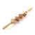 Tuuli Accessories Anti Cellulite Massage Massager Massage Roller with Handle Maderotherapy Four Cubes Roller Made of Wood