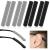 Tyqour 4 pairs of glasses brackets cover silicone glasses ear pads anti -slip glasses earrings soft elastic glasses ear pillow glasses holder for sunglasses glasses reading glasses