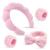 ATROCH 4Pack Sponge Spa Headband and Wristband Set for Washing Face Make Up Skincare Headbands for Women Terry Towel Hairbands Wristbands Set PINK