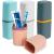 Naebro travel toothbrushes etui 4 pieces of toothbrush cups for toothbrushes and toothpaste portable toothbrush holder for travel camping at home business trips (4 colors)