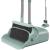 kelamayi Broom and Dustpan Set for Home,Broom and Dustpan Set, Broom Dustpan Set, Broom and Dustpan Combo for Office, Stand Up Broom and Dustpan (Green)