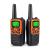 Walkie Talkies MOICO Long Range Walkie Talkies for Adults with 22 FRS Channels Family Walkie Talkie with LED Flashlight VOX LCD Display for Hiking Camping Trip (Orange 2 Pack)
