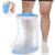 DNEOUXI Waterproof Extra Wide Leg Cast Cover for Shower Extra Large Foot Cover with Non-Slip Bottom Watertight Foot Protector for Plus Size Adults Surgery Casts Boots Fits Leg Size 10-29 XL-Extra Wide